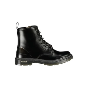 Gas Black Polyurethane Men Ankle Boot - Foto 1 di 1