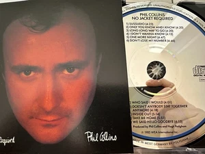 PHIL COLLINS - No Jacket Required CD 1985 WEA West German PDO Full Silver - Picture 1 of 2