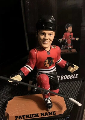 Patrick Kane Chicago Blackhawks FOCO Bobblehead ¡Con caja! /600 Made Foto 1 de 2