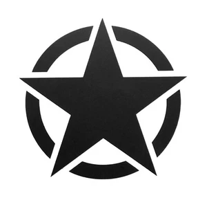 Military Star,US Army Star Vinyl Decal Sticker for window,car,van,laptop,etc. - Picture 1 of 1