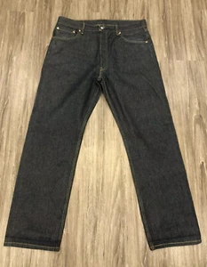 Mens Levi's 501 Jeans 36W 32L Cotton Medium Fade Wash EUC - Bild 1 von 4