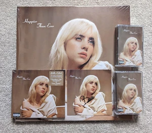 Billie Eilish Hand Signed "Happier Than Ever" Vinyl Bundle *IN HAND* - Bild 1 von 1