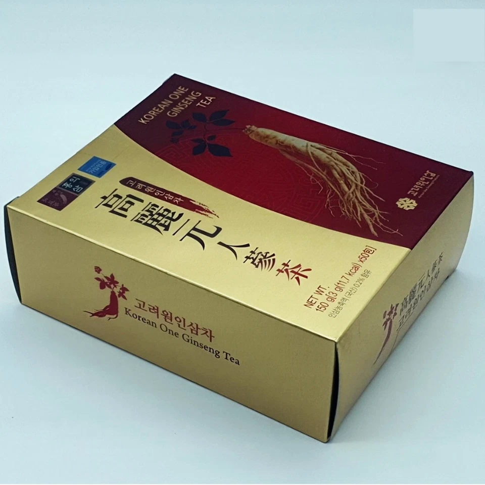 Korean Ginseng Root Tea 3g X 50 Bags Herbs Beverages Health Anti Stress Fatigue