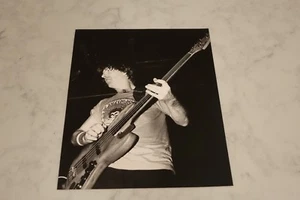 Grateful Dead / Phil Lesh - 8x10 Black & White Original Print - Playing Live! - Picture 1 of 3