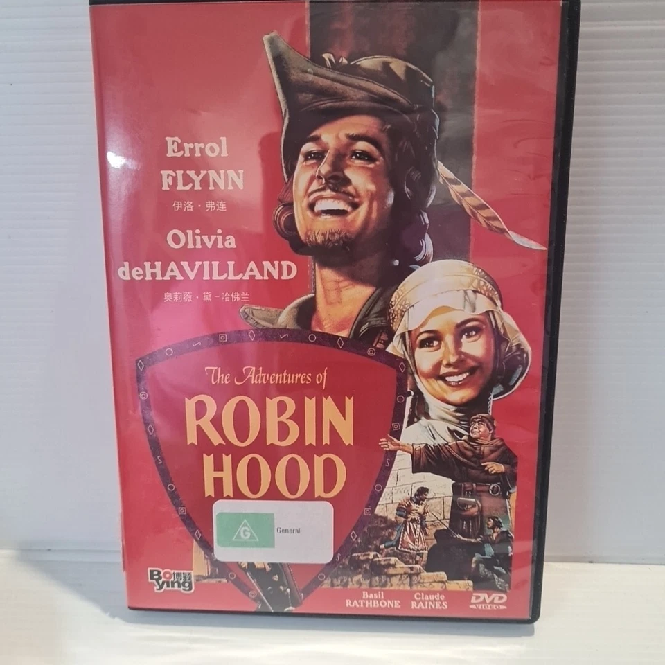 The Adventures of Robin Hood DVD Family Aus Stock Disc DVD Free Post - Image 1 of 1