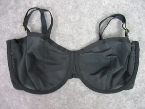 Cuup BH Gr. 38 G schwarz The Balconette verstellbare Träger Bügel Mesh transparent - Bild 1 von 13