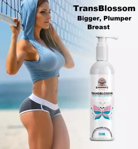 250ml TransBlossom Feminine Breast Cream MTF - Bigger Bust - Picture 1 of 3
