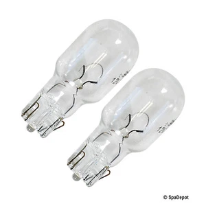 Spa Light Bulb 12V Replacement for Hot Tub - Lamp 912 Wedge Type - 2 Pack - Picture 1 of 3