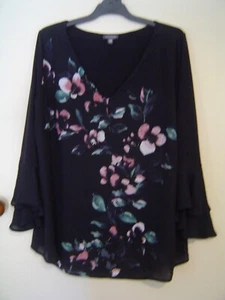 Quality Sue LIKE NEW!! BEAUTIFUL AUTOGRAPH l/sl TOP Plus size 20 - Picture 1 of 4