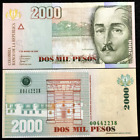 Colombia 2000 Pesos 2005 P457 Banknote World Paper Money UNC Currency Bill Note