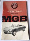 Mg Mgb Special Tuning Tune Handbook Manual 1800 Cc Engine