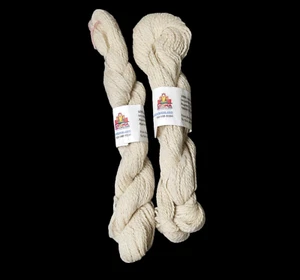 2 Utopia Alpacas 100% Alpaca Yarn Natural Off-White - 3 oz Hanks - Picture 1 of 3