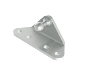 2PCS Right Inside Gas Strut Brackets – Form B, 10mm Ball Pin, Metal - Picture 1 of 5