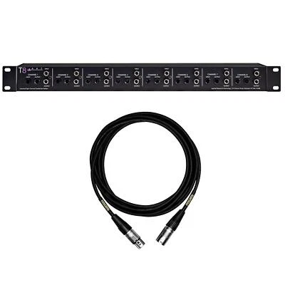 ART T8 Transfomer Isolator Hum Eliminator Bundle with Mogami XLR Cables - Image 1 of 4