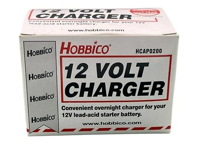 Hobbico 12 Volt Charger Stock NO. HCAP0200 NEW IN BOX • - Image 1 of 4