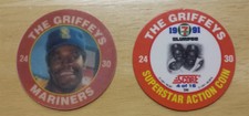 1991 7-11 Slurpee Northwest Coin #4 The Griffeys Ken Jr/Sr