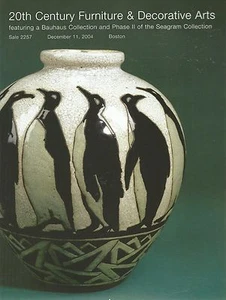 SKINNER 20C Design Tiffany Art Pottery Bauhaus Seagram Furniture Coll Catalog 04 - Imagen 1 de 1