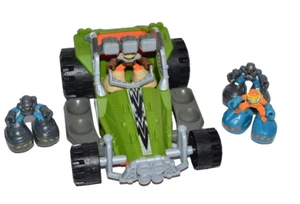 Mattel Matchbox Big Boots 1.75” Action Figure Lot Mini figures w/ dune buggy car - Picture 1 of 12