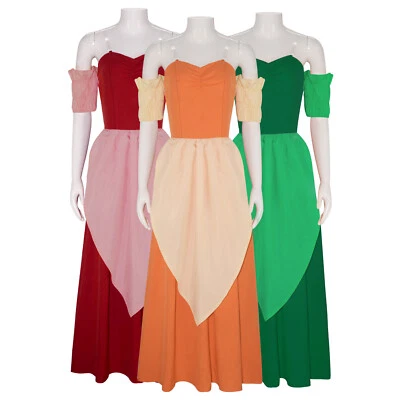 Cosplay Beauty and the Beast Prinzessin Maid Kleid Halloween Karneval Anzüge - Bild 1 von 4