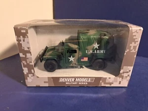 Denver Models Military Series 1/32 Scale Model Humvee US Army Truck - Picture 1 of 5