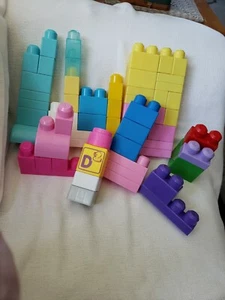Mega Bloks First Builder Kids Assorted Lot Building Multicolor Replacements - Picture 1 of 12