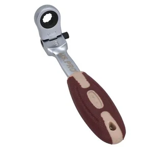 Llave de trinquete de anillo cerrado flexible flexible de 8 mm con cabeza bloqueable 72 dientes - Imagen 1 de 3