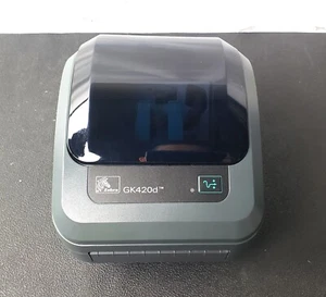 Zebra GK420d Direct Thermal Label Printer No Adapter Unit Only - Picture 1 of 7