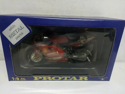 Protar Ducati 996 Fogarty Carl 1999 White Metal Part Scala 1/9-Y1-I10 - Immagine 1 di 4
