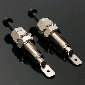 2x Car Truck Bonnet Alarm Lights Hood Door Pin Switch Security Tools Accessories - Foto 1 di 12