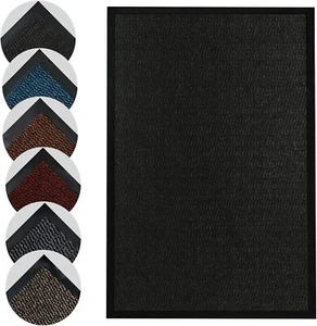 Door Mat Indoor Outdoor Non Slip Washable Heavy Duty Floor Mat Front Entrance - Picture 1 of 37