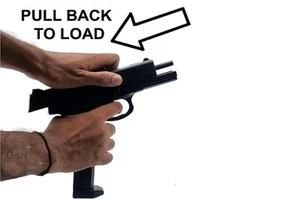 Spring Action Toy Gun with BBs Safe Teen Pistol O & R Manual Style - Picture 1 of 7