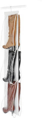 Whitmor Hanging Boot File - Storage for Men's and Crystal Clear  - Image 1 of 4