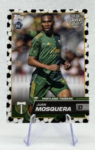Juan Mosquera 2023 Topps MLS Soccer Tile 22 under 22 #134 RC Portland Timbers - Picture 1 of 2