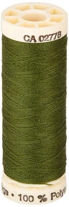 Olive All Purpose Polyester Sewing Thread Strong Durable Seam 2.2In Height - Picture 1 of 2