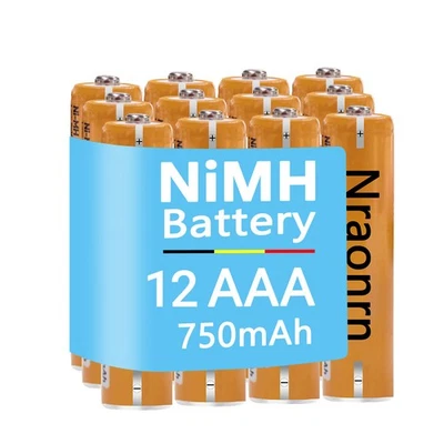 1.2V NiMH 750MAH Akkus Recharge AAA für Gigaset Panosonic Schnurlos Telefone - Bild 1 von 4