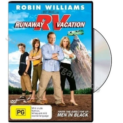RV Runaway Vacation (DVD, 2006) PAL Region 4 (Robin Williams, Josh Hutcherson) - Image 1 of 4