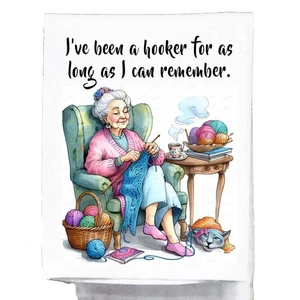 Neue lustige "Sassy Talkin" Hand-/Küchentücher - 10 Designs - Bild 1 von 20