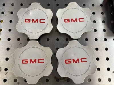 GMC SIERRA 1500 2001-2006 YUKON DENALI JUEGO DE 4 TAPAS CENTRALES MECANIZADAS OEM Foto 1 de 2