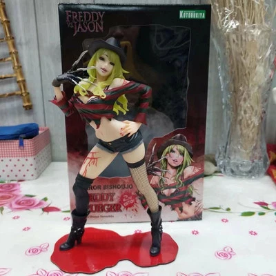 HOT Horror Movie Freddy Vs Jason Bishoujo Statue Anime Action Figure Model Box - image 1 of 4