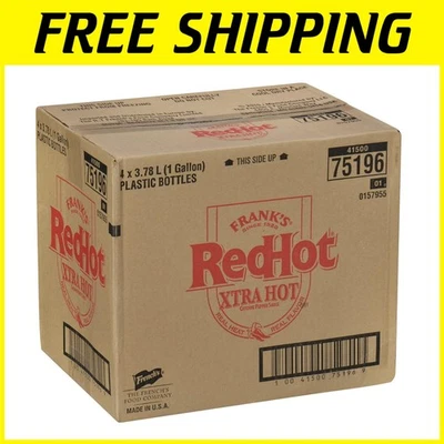 Würziger Cayennepfeffer Scharfe Sauce 128 fl oz, 4er Pack - Bild 1 von 4