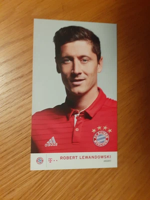 Robert Lewandowski FC Bayern München  Druckunterschrift - Bild 1 von 2