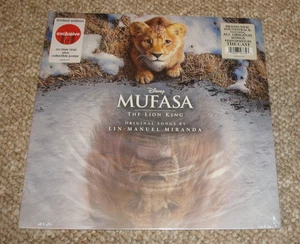 Disney Mufasa The Lion King. Lin Manual Miranda. Clear Vinyl LP Record. NEW - Foto 1 di 2