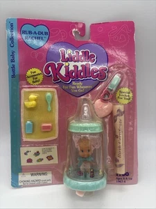 NEU VINTAGE 1995 TYCO LIDDLE KIDDLES FLASCHE BABY SAMMLUNG RUB A DUB RACHEL - Bild 1 von 6