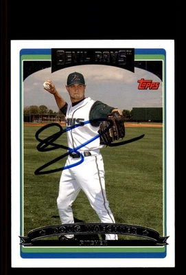 Signed Baseball Card Auto Doug Waechter 2006 Topps #478 Tampa Bay Devil Rays - Image 1 of 2