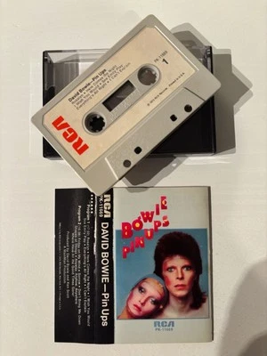 DAVID BOWIE - PIN UPS (FIRST ISSUE US CASSETTE TAPE) - Image 1 of 4