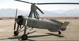 Avro Cierva C.30 Autogiros Mahogany Kiln Dry Wood Model Small New - Picture 1 of 1