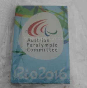 2016 Austrian Paralympic Committee Blue Dated Pin - Bild 1 von 1