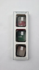 3er Pack Displayschutzfolie 41mm Gehäuse mit integrierter Hartglasfolie für iWatch - Bild 1 von 9