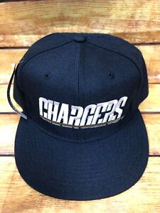 NWT NOS Vintage SAN DIEGO CHARGERS New Era 5950 Pro Fitted Hat NFL (E29)