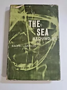 THE SEA AROUND US RACHEL L. CARSON SIXTEENTH PRINTING 1952 HARD COVER W DUST CVR - Imagen 1 de 9